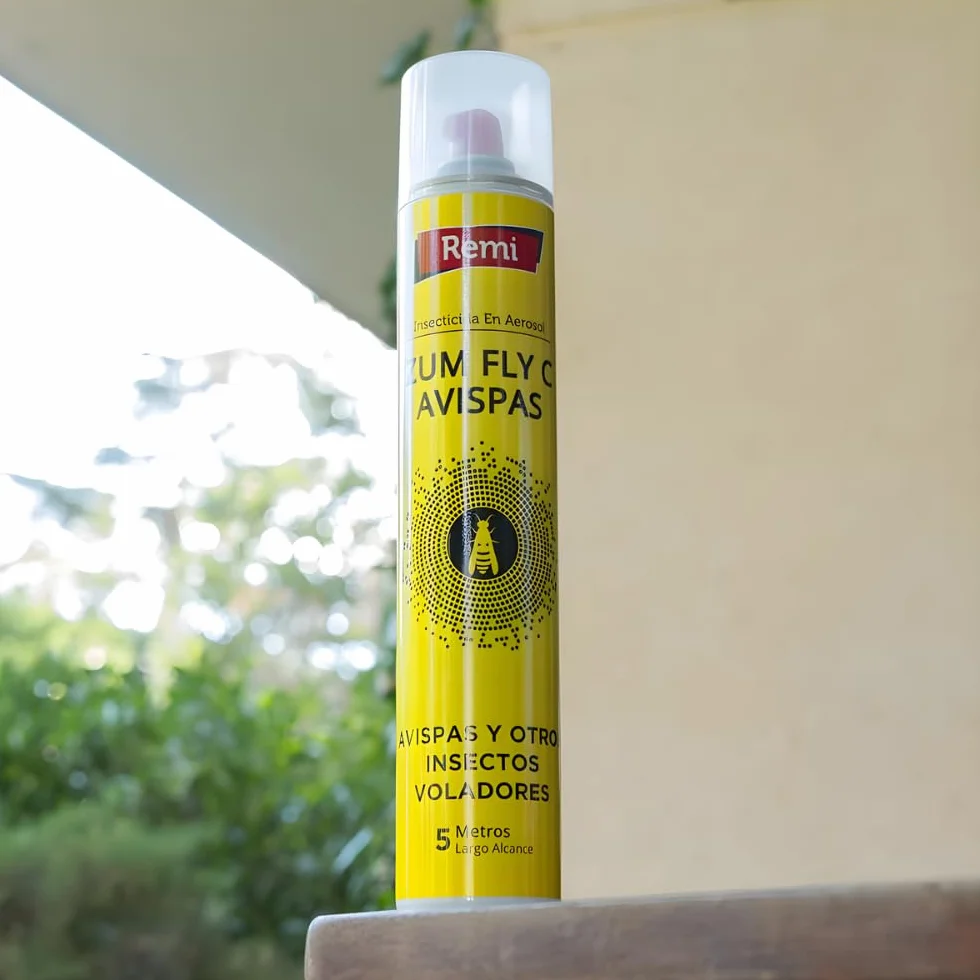 Remi Hogar Spray Insecticida Avispas 750 ml Aerosol 5 metros Largo alcance