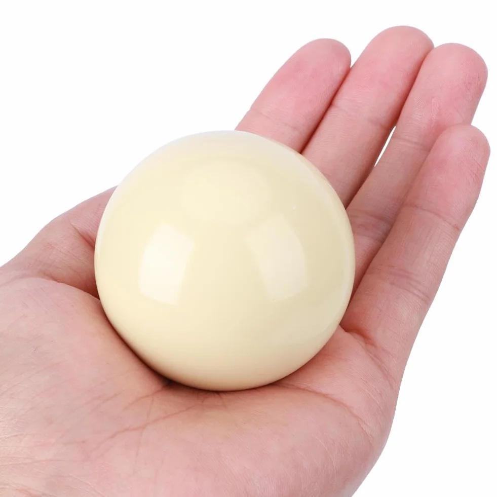 DEWIN Bola de Billar Blanca 5.72cm 2 Piezas Estándar