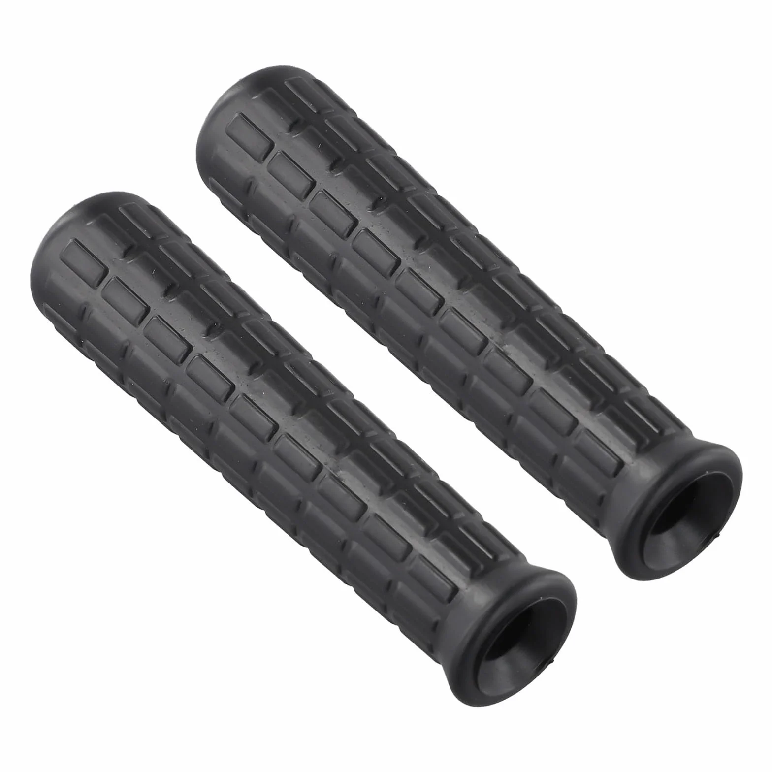 Manijas de goma de repuesto para carretilla 122 x 32 mm antideslizantes