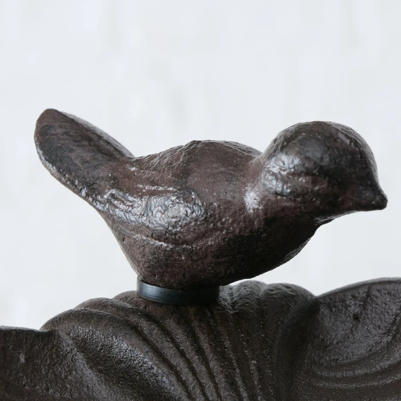 Bebedero para Pájaros de Hierro Fundido 20 cm x 14 cm x 98 cm