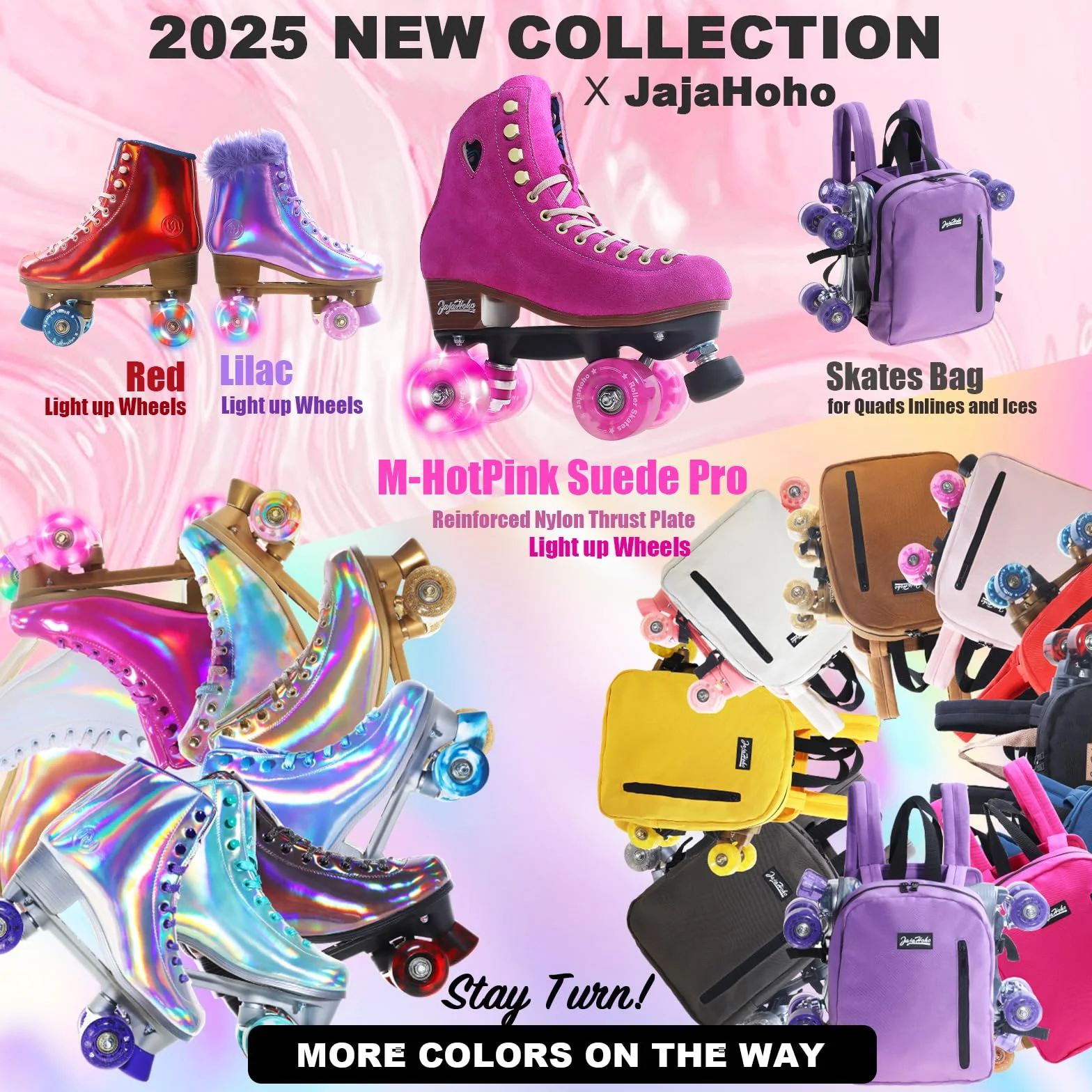 Bolsas de Patines para Mujeres y Hombres, Mochila Deportiva Multifuncional para Patines de Ruedas, Hielo y en Línea