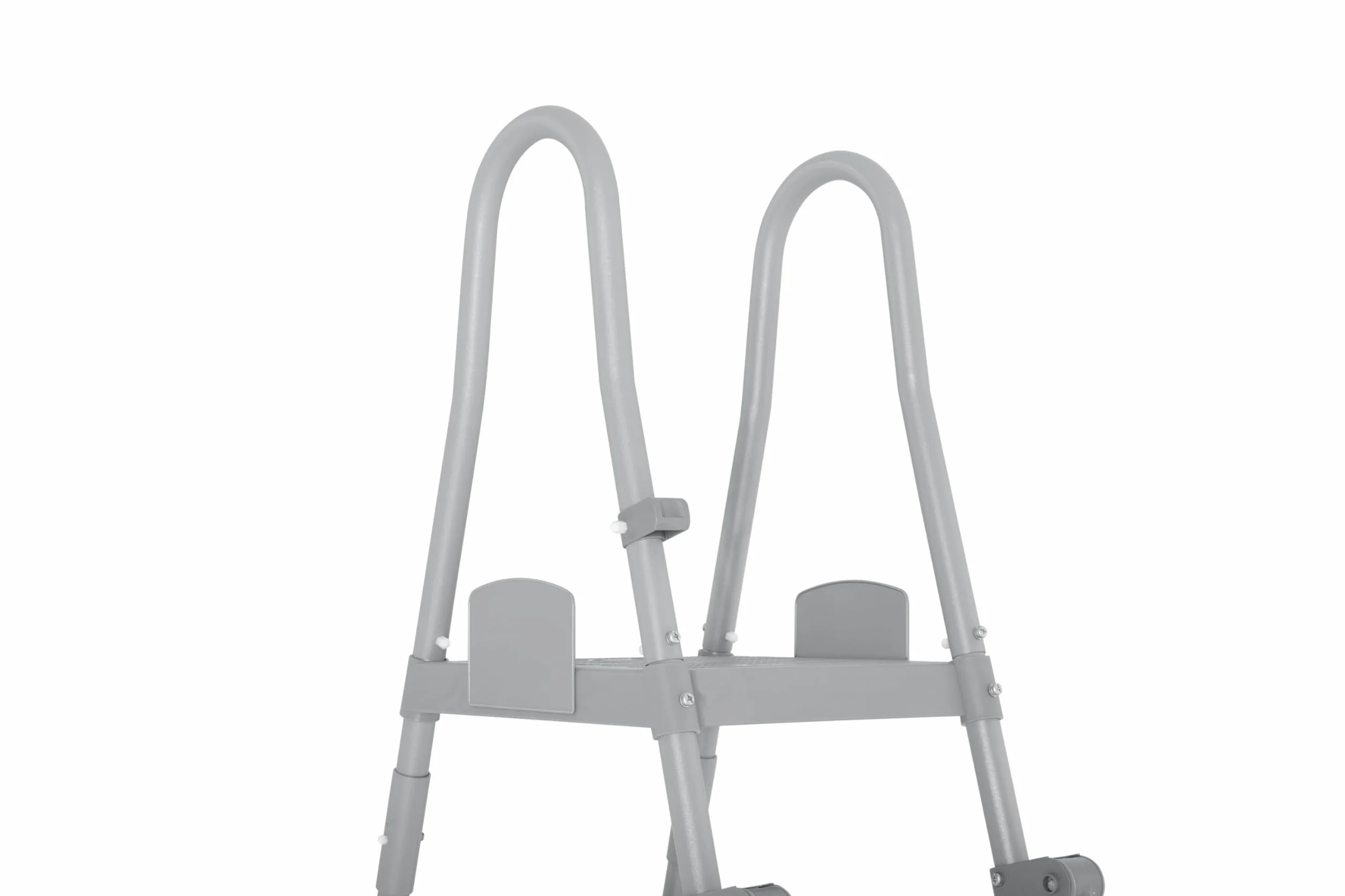 Bestway Escalera para Piscina Abatible 1,32 m con Seguro