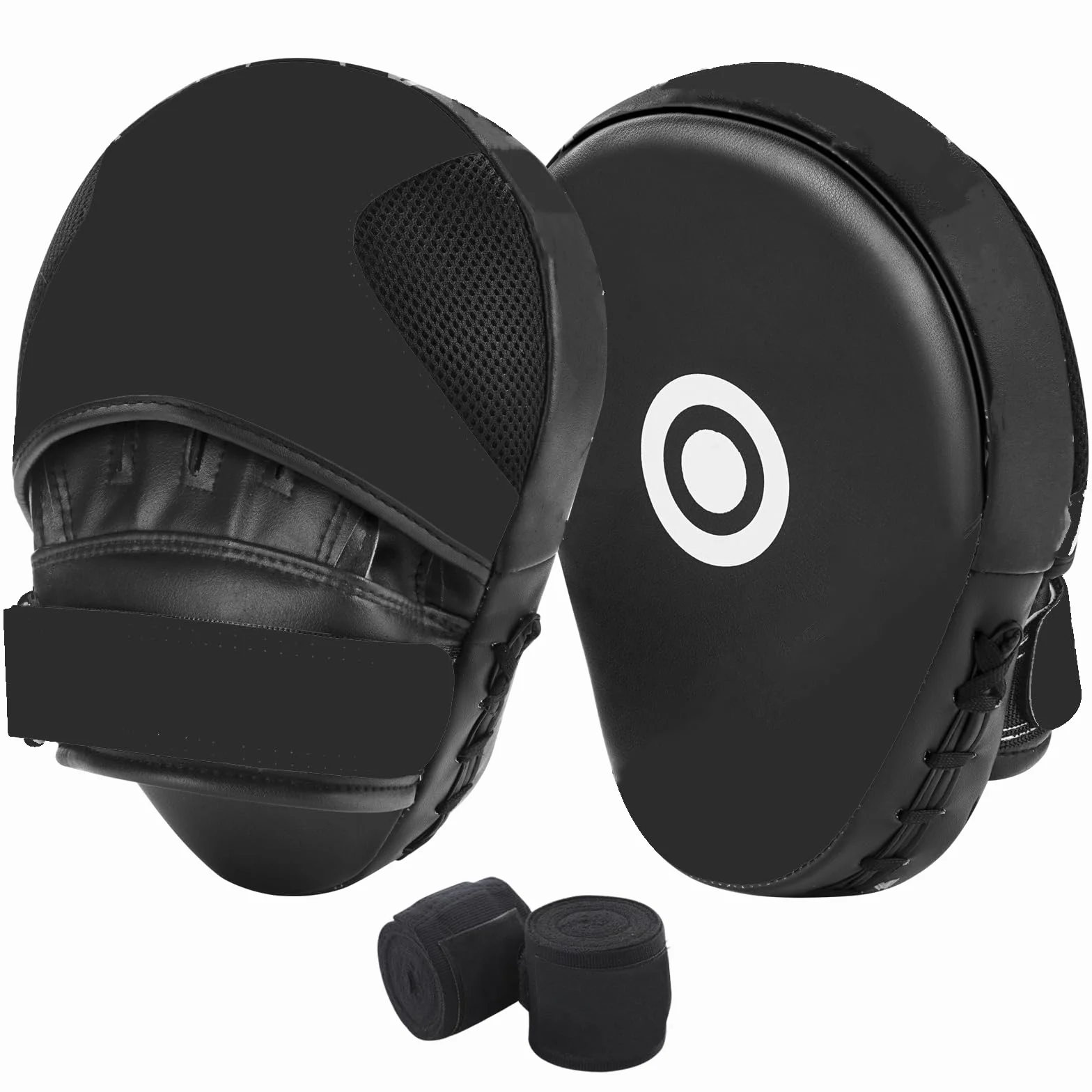 Boxing Pads Muay Thai Cuero Curvo Focus Pads para MMA Karate