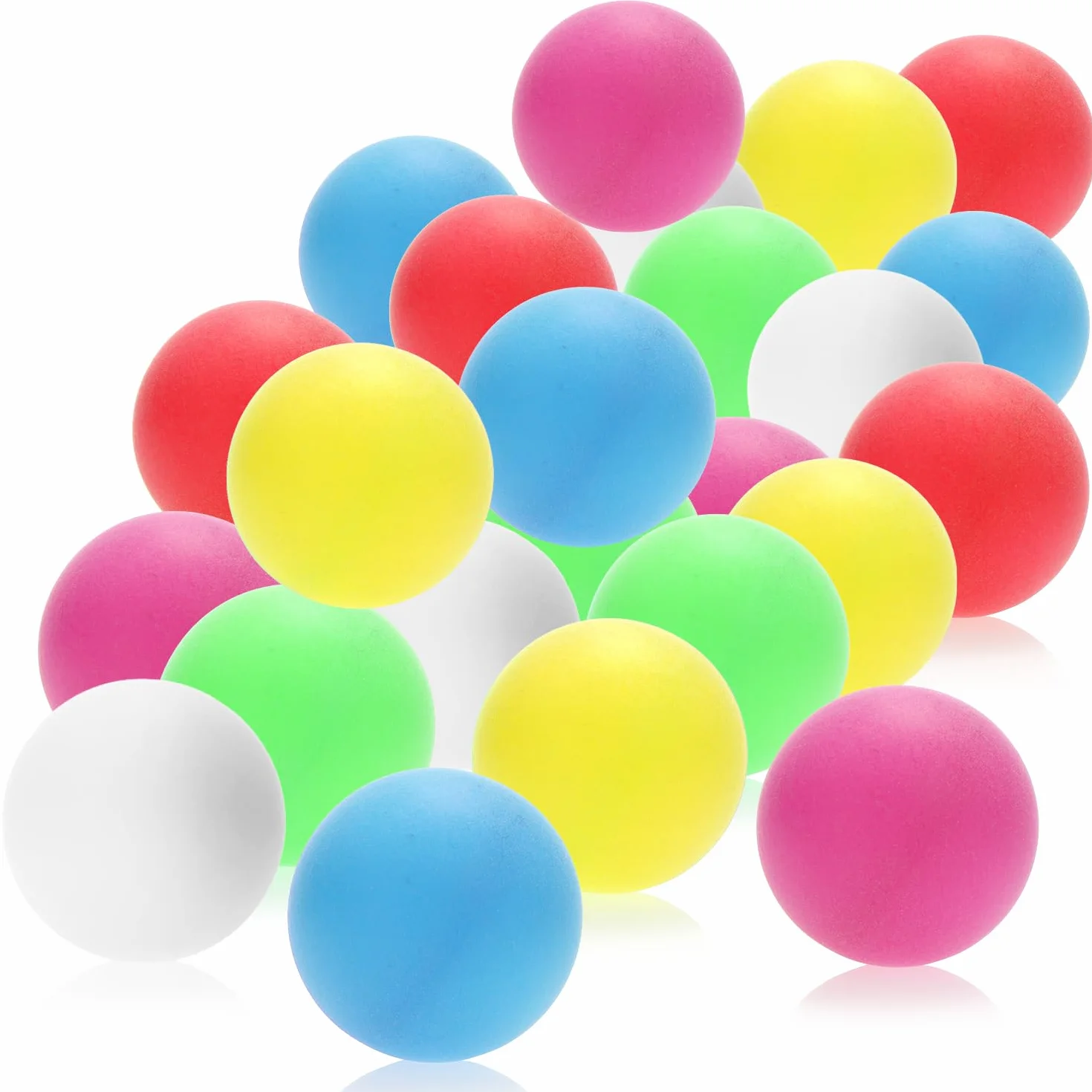 Pelotas de Tenis de Mesa 48 uds. 72 uds. 144 uds. 40 mm Blanco Colores Brillantes