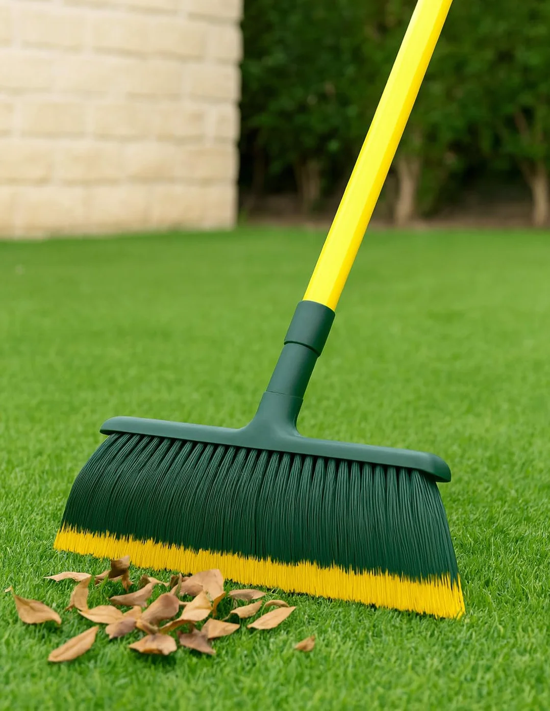 Cepillo para Césped Artificial Jardin202 Mango Extensible Escoba Jardín