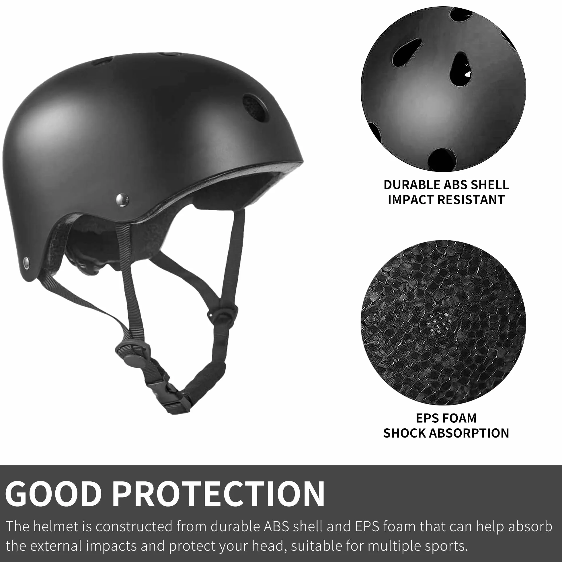 Casco para Patinete Negro