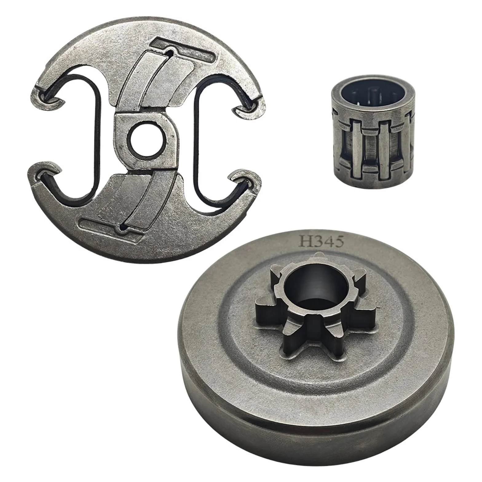 Kit de embrague con cojinete agujas for motosierra 340, 345, 346XP, 350, 353, 445, 455, 460 y 450 E