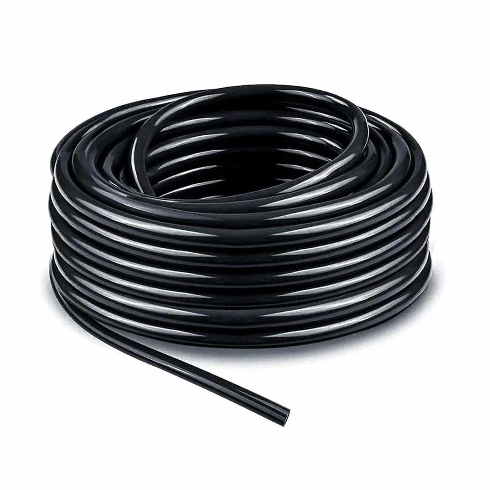 Sistema de riego por goteo tubería de tubo de manguera para riego de jardín eficiente Camas elevadas Plantas al aire libre 8mm（1/4in） 100m（328ft）