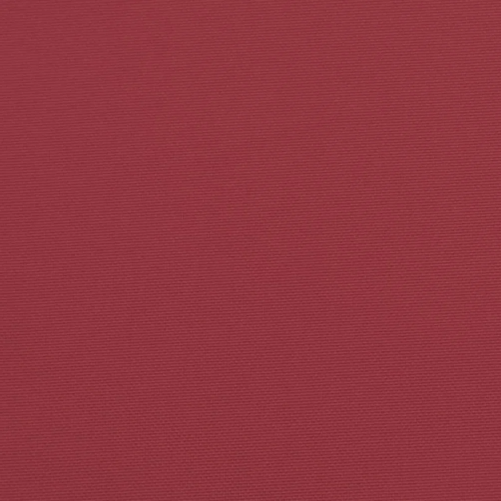 vidaXL Cojines de Banco de Jardín 2 uds, Almohadas de Asiento Respaldo, Almohadillas para Muebles, Decoración para Patio Salón, Rojo Tinto