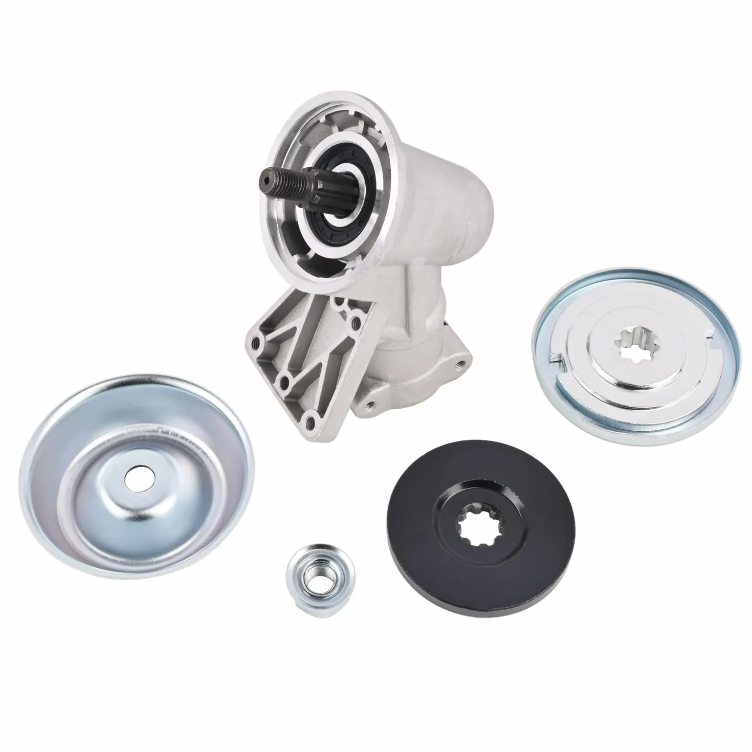 Ensamblaje de caja de engranajes 61112072R 61112072BR para Oleo Mac 753, 746 T, 750 T, 753 T, 755 T Master, Emark EM753 (32 mm, 10 dientes)