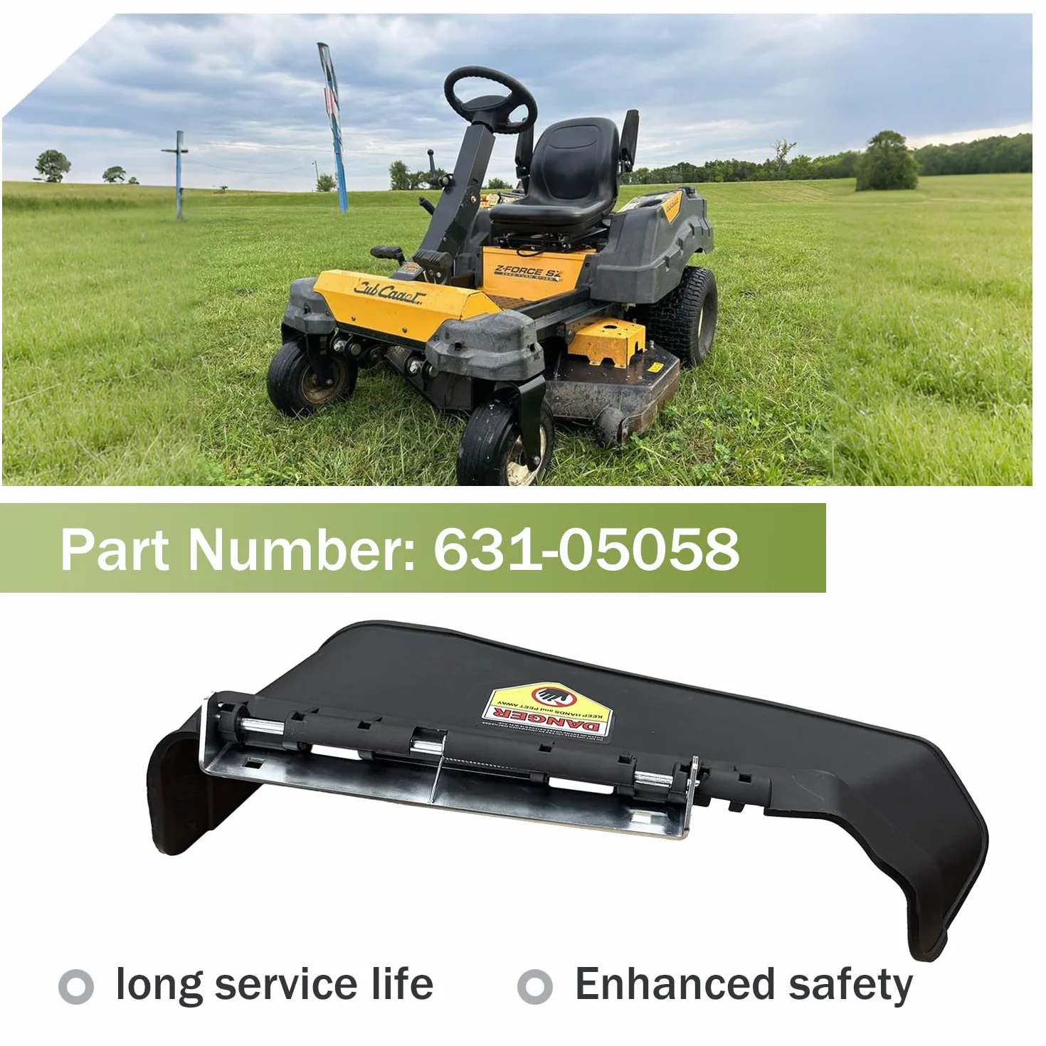 deawater 1 juego 631-05058 para CUB Cadet RZT 50 54 S L54 L50 para MTD Troy-Bilt Mustang XP 50 54 Zero Turns