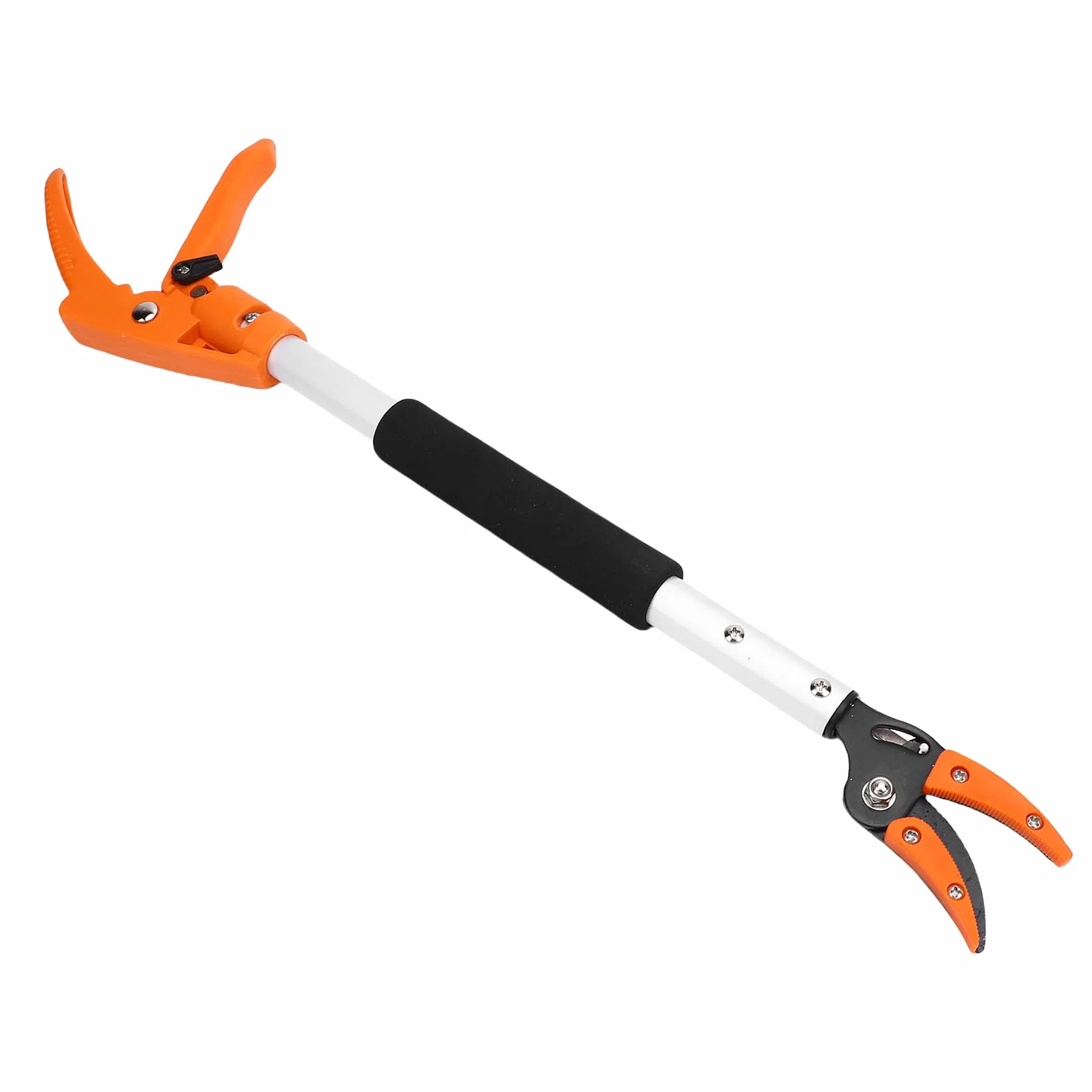 Tijeras profesionales para recolectar frutas de 2 pies, diseño ergonómico, ideal para cosechar fácilmente en huertos, aleación de aluminio, 1 pieza