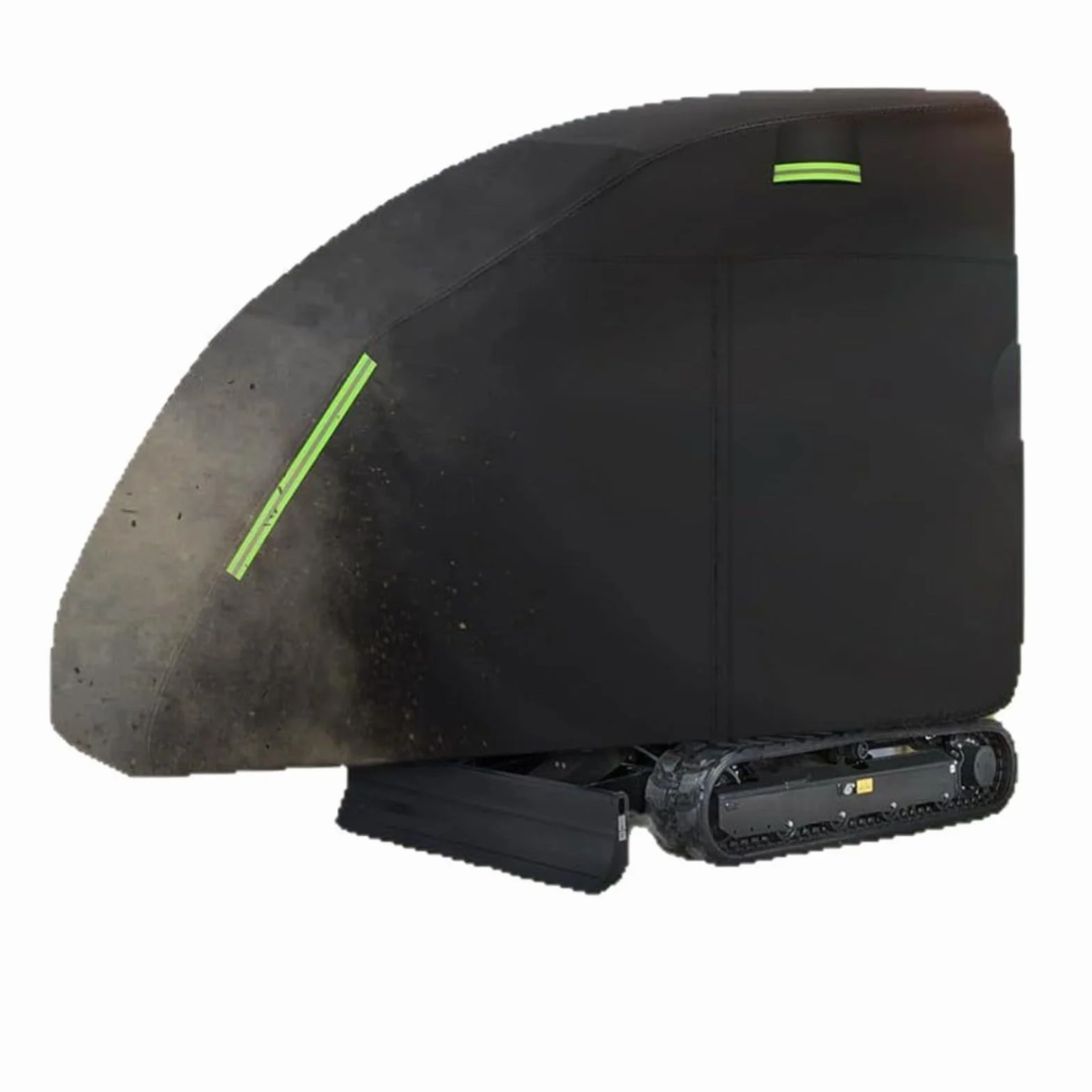 Cubierta para excavadora MINI de 140 x 45 x 75 pulgadas, 420D para protector solar impermeable de alta resistencia, para Bobcat para KUBOTA para TAKEUCHI (1)
