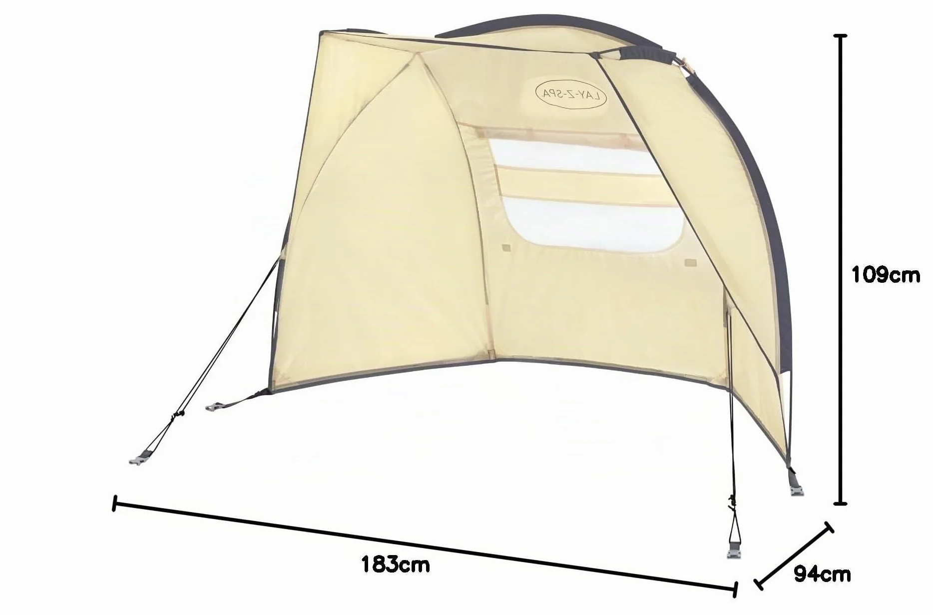 Bestway Lay-Z-SPA 6' x 37" x 43" Canopy 1.83m x 94cm x 1.09m