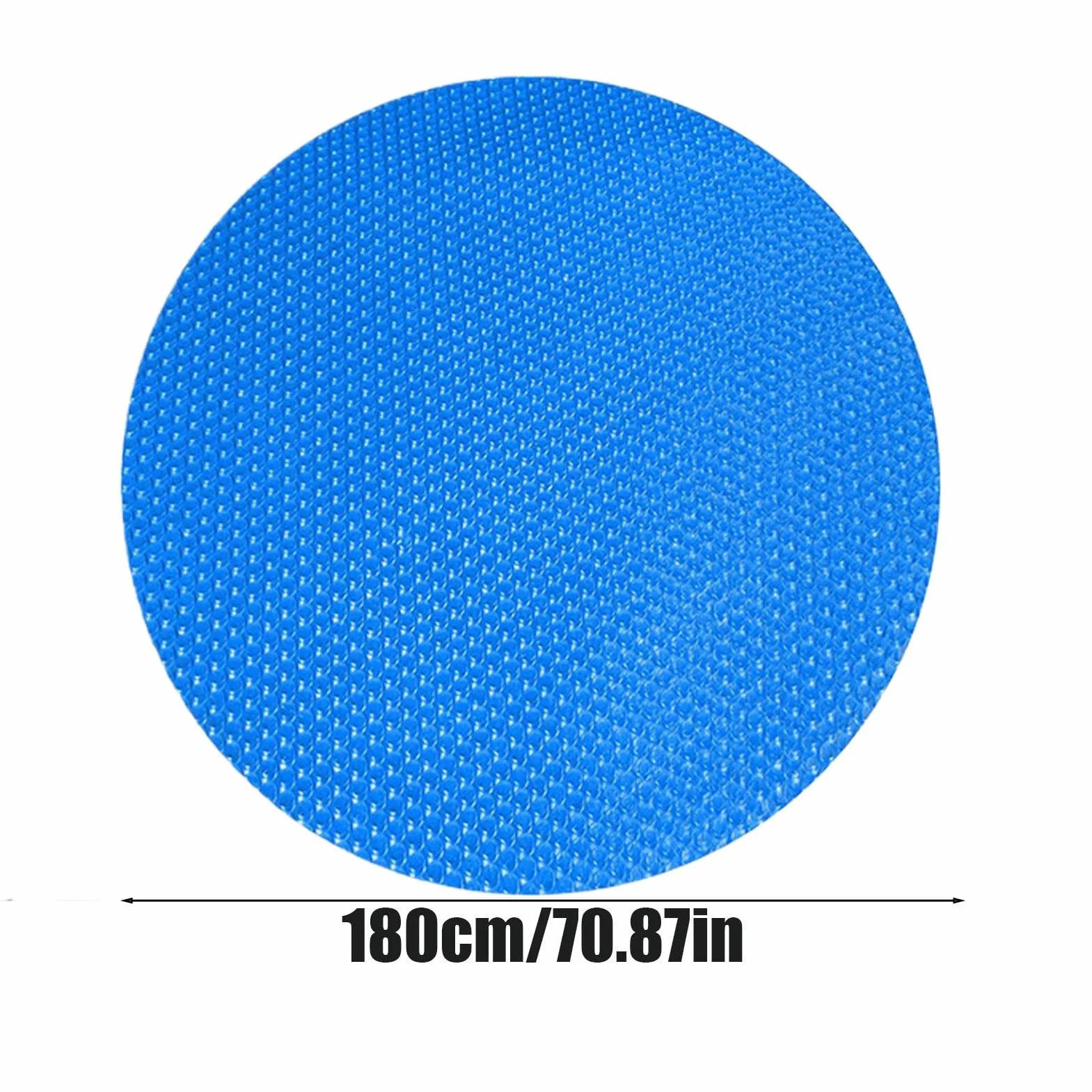 Cubierta Solar Redonda para Piscina 1,8 m 2,4 m 3 m 3,6 m 4,5 m Manta Térmica Alta Resistencia