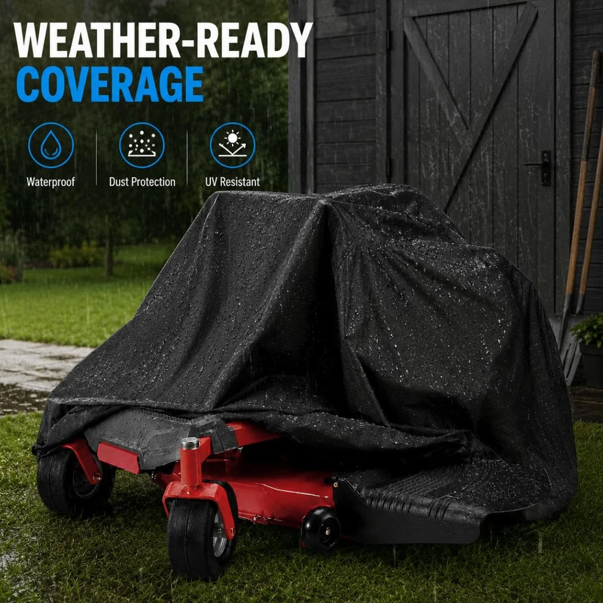 Funda Protectora Cortacésped para Ferris IS700Z 5901214 5901215 5901224 | Funda para Tractor Cortacsped Cubierta del Tractor de Jardín Cubierta Impermeable Cortacésped Resistente Polvo Nieve Lona