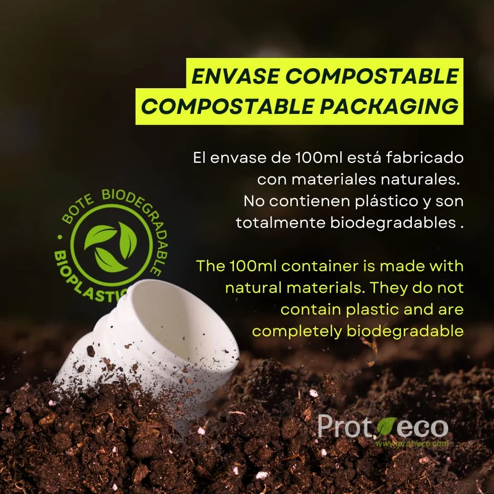 Snailprot PROT-Eco 100 ml | Ecológico repelente contra caracoles y babosas | Natural para huertos y jardines