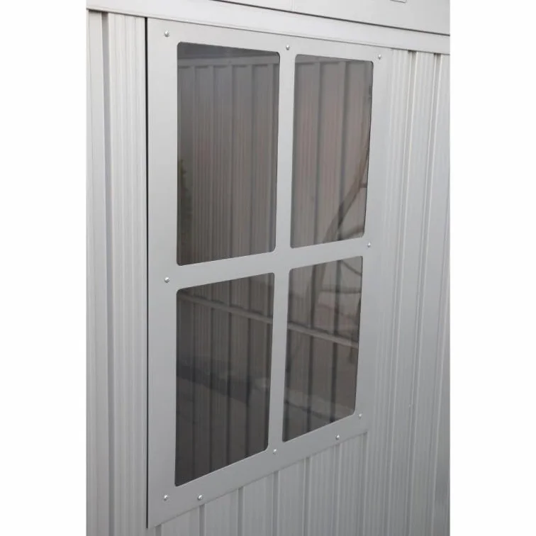 Duramax Caseta de aluminio 10'x8' 323 x 243 x 235 cm Gris
