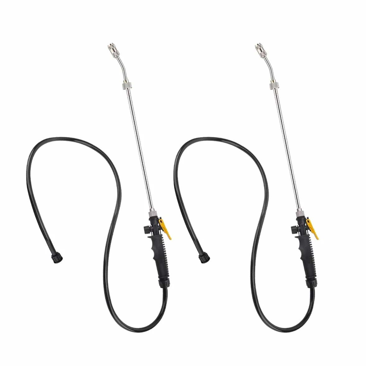 Pulverizador de varilla de riego de jardín, lanza de acero inoxidable de 72 cm con boquilla ajustable, paquete de 2 para pulverizadores P2800 y P2803