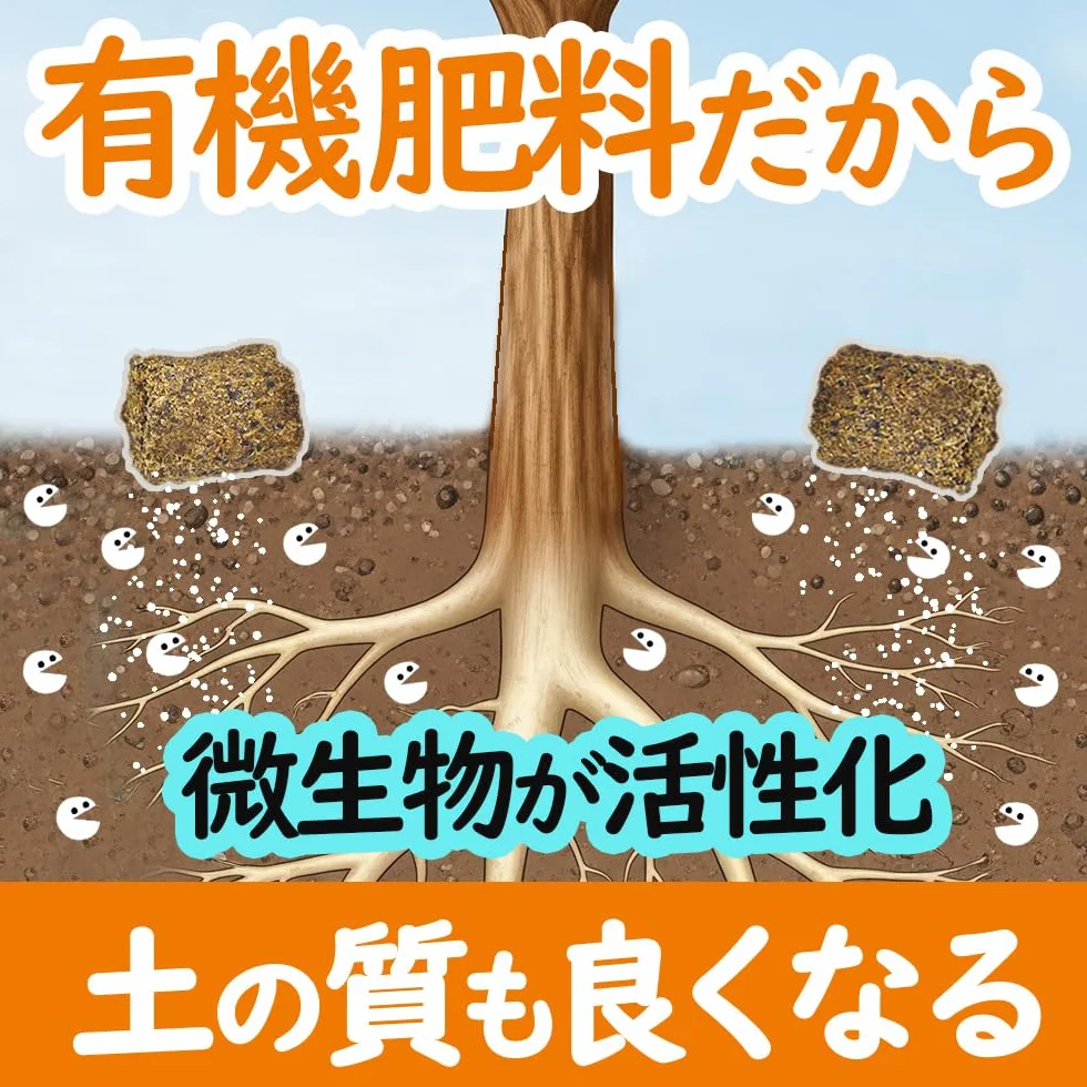 Hanagokoro japonés fertilizante granular universal para bonsai NPK 4-5-2 500 g talla M