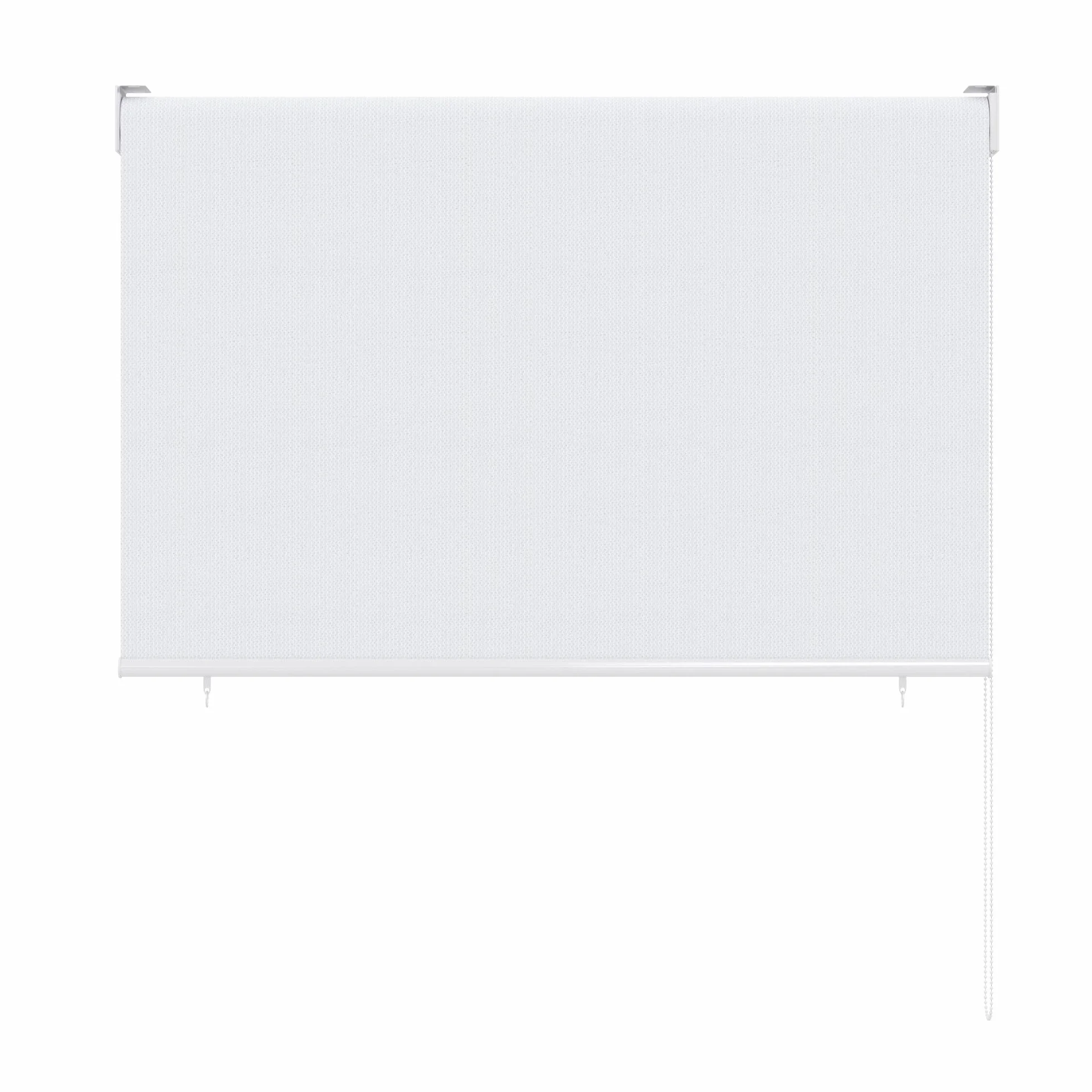 paramondo Estor Vertical Enrollable para Exterior Anti UV Protección de la Privacidad Impermeable Resistente, 140 x 240 cm [AnXAl] Blanco
