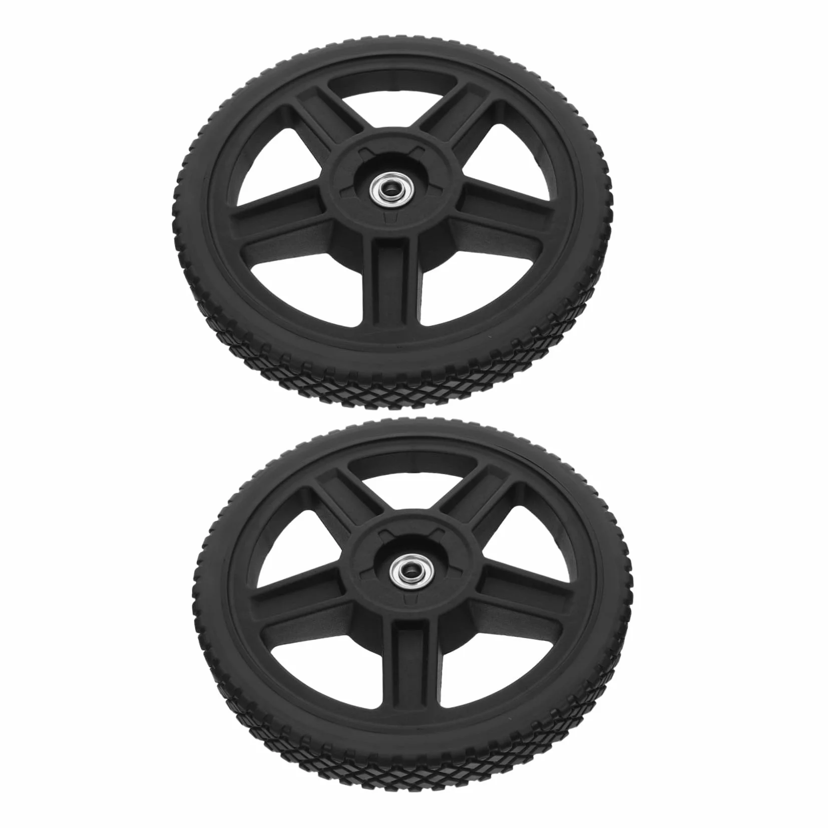 UPKOCH 2 Piezas Rueda De Cortacésped Reemplazo Del Cortacésped Rueda De Plástico Al Aire Libre Para Cortadoras De Césped Negro Páginas