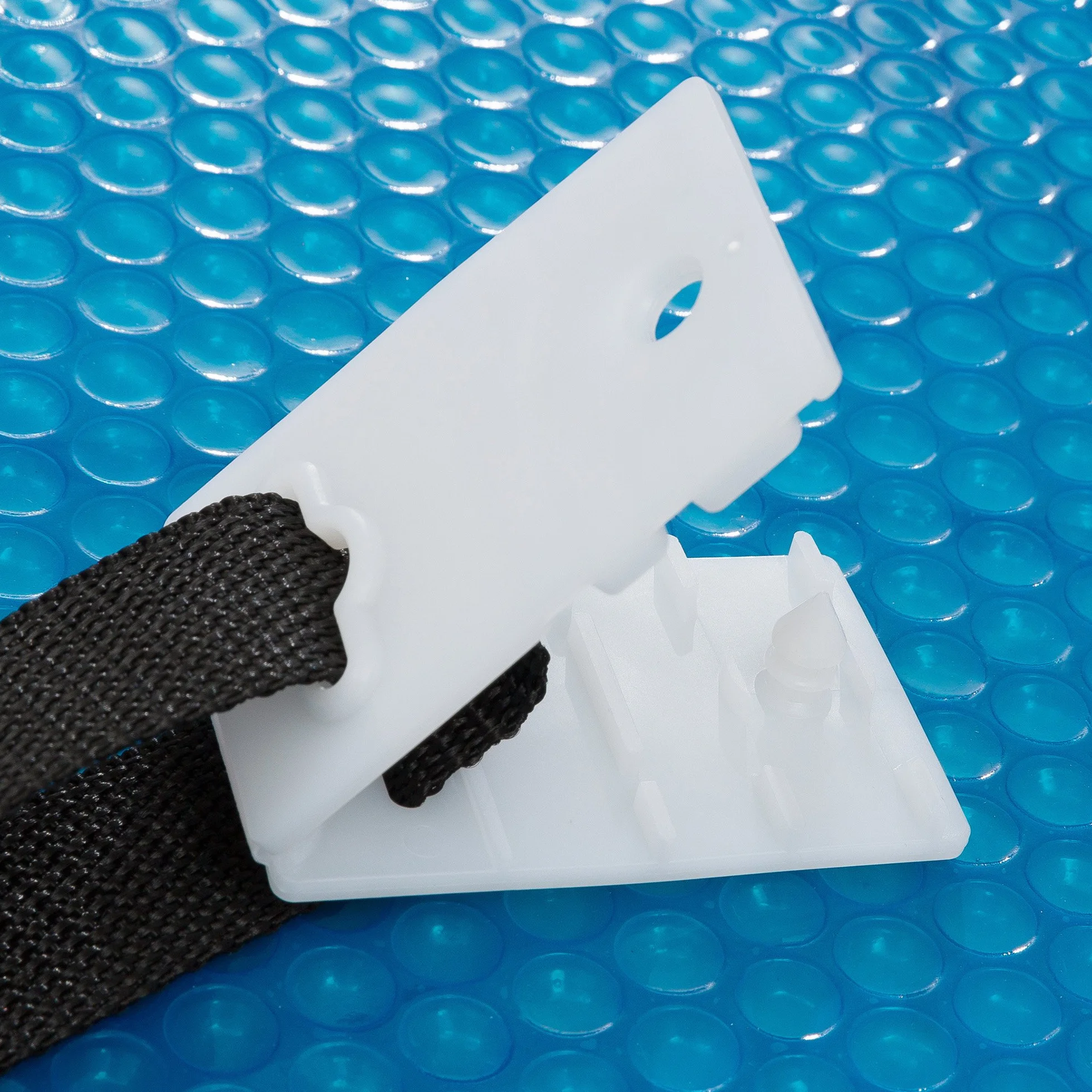 Arebos Enrollador de Piscina Premium Sistema Enrollable 1,05-6,15 m para Lonas solares y de Piscina Material Resistente a la Intemperie