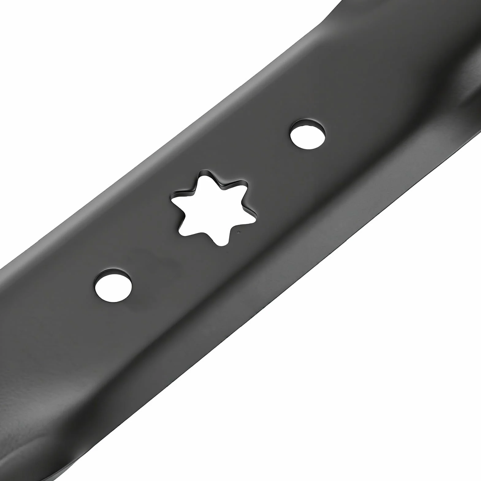2 Cuchillas de Cortacésped de Alta Elevación de 42 Pulgadas, Repuesto de Orificio de Estrella de 6 Puntos con Centro de Estrella Hexagonal para Cortacésped Troy Bilt de 42