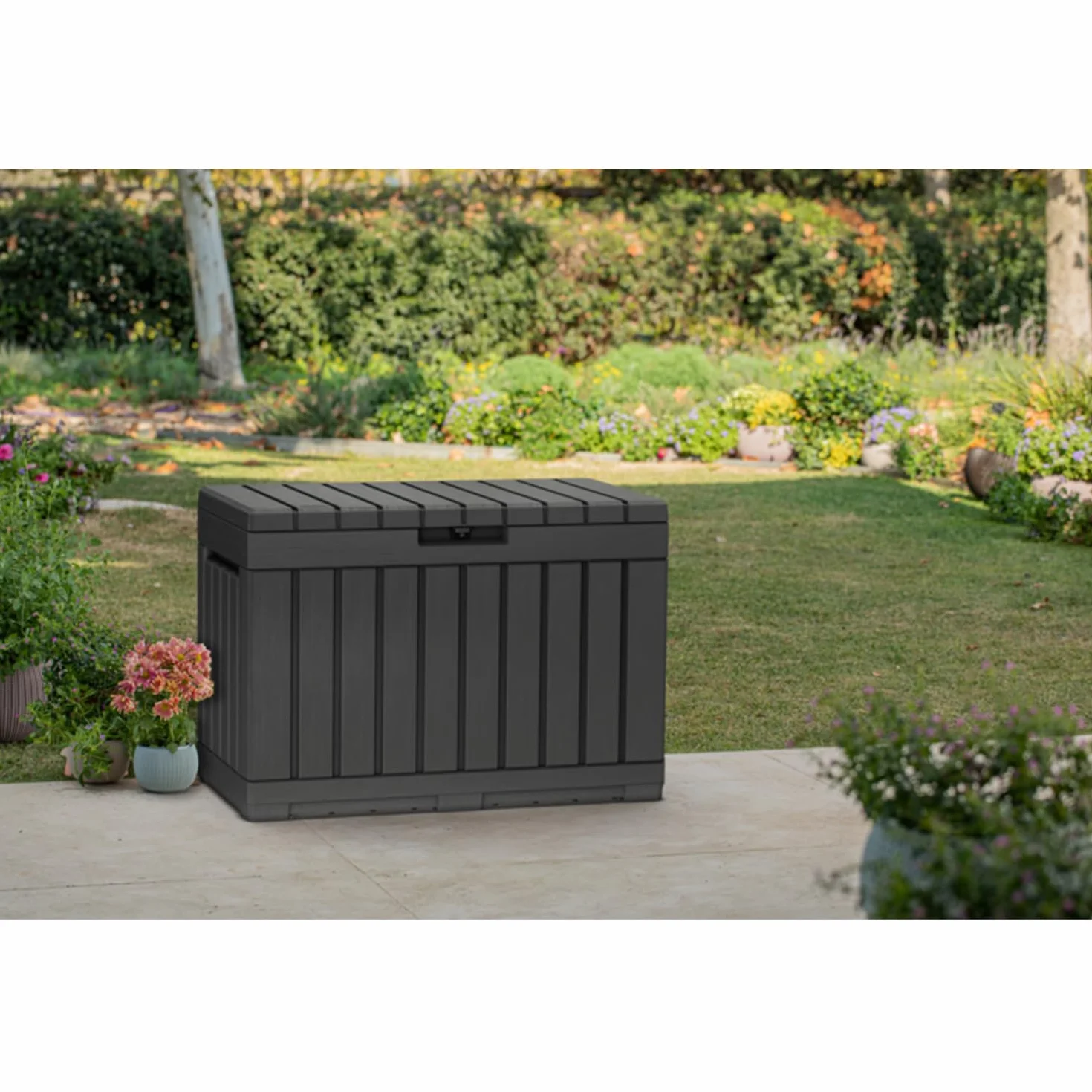 Keter Kentwood Storage Box 190L 82,3 x 45,7 x 57,7 cm Grafito