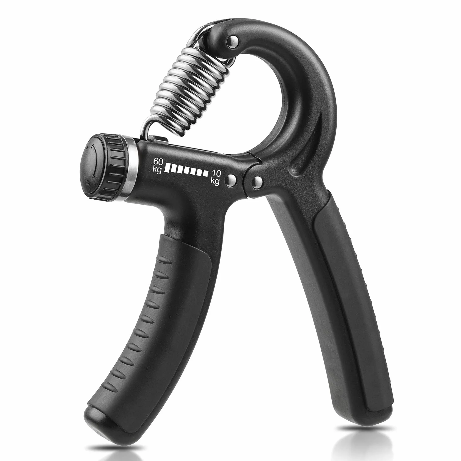 NIYIKOW Hand Grip Fortalecedor de Agarre Ajustable 10-60kg Antideslizante para Músicos Atletas