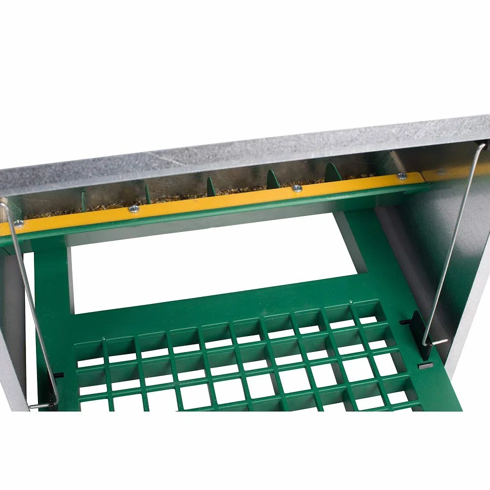Comedero automático para gallinas antipájaros 5 kg Exterior