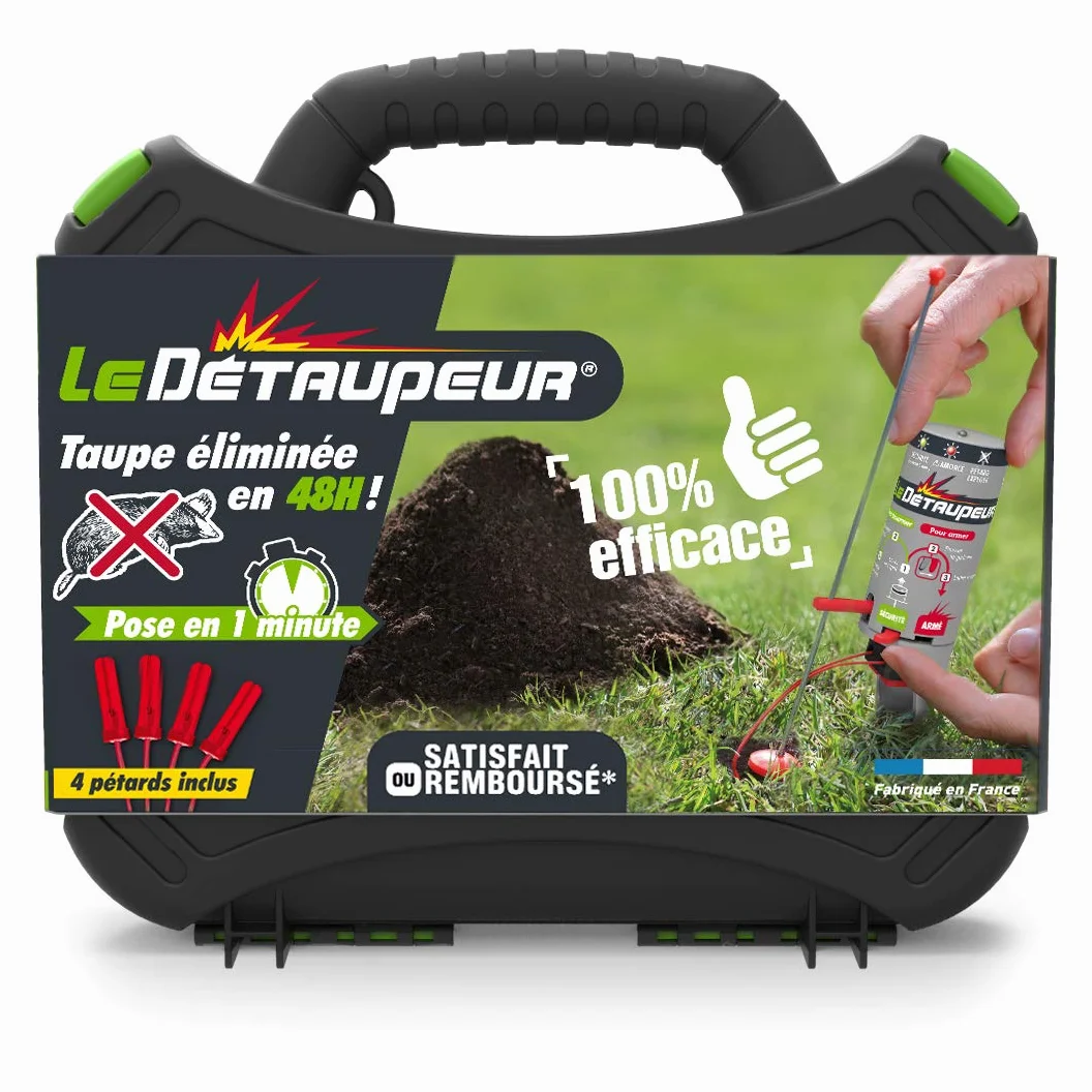 DETAUPEUR VALISETTE + 4 RECHARGES