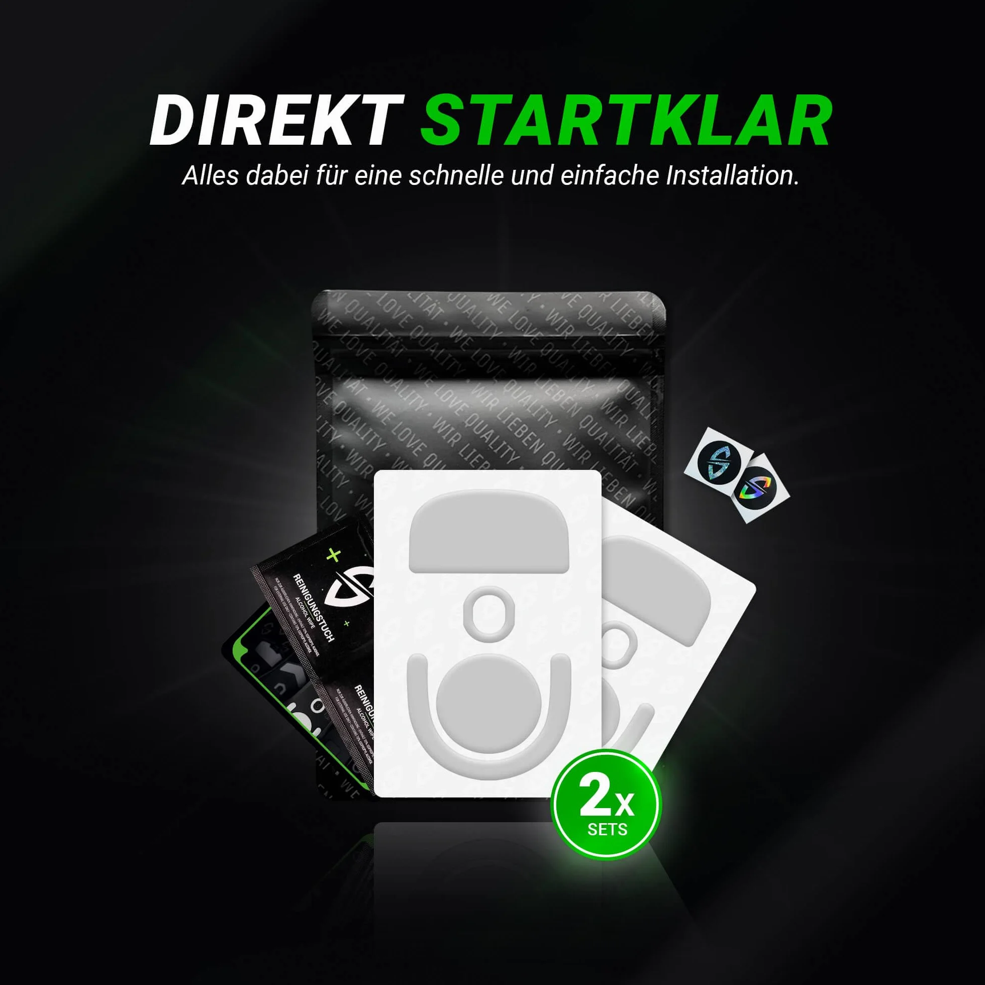 SensoryBoost HPS Glides PTFE Mouse Skates compatibles con Logitech G Pro X Superlight 2