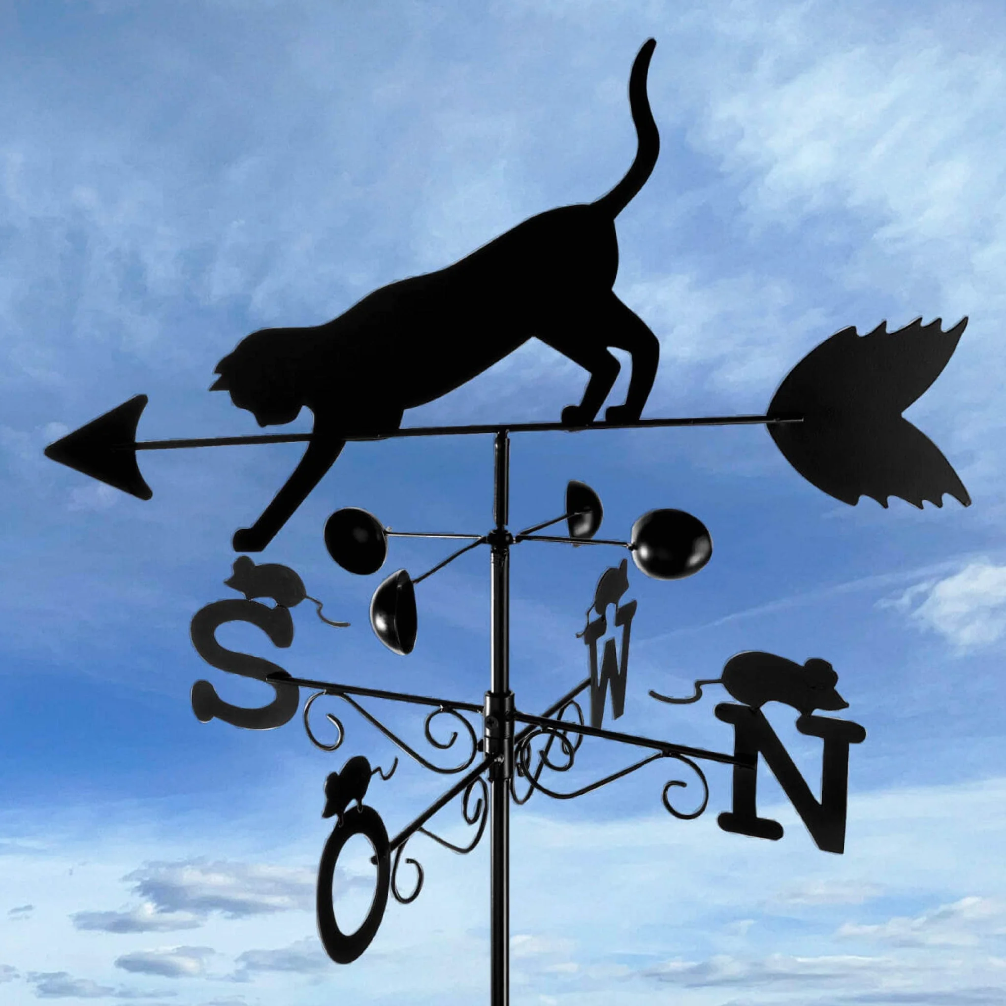 Wenko Veleta gato Gallo Negro 40 x 50 x 170 cm