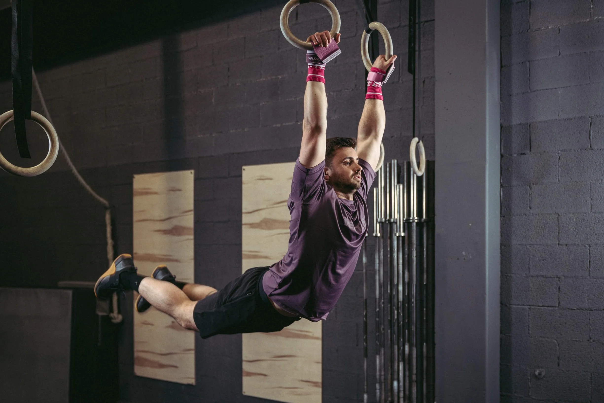 Velites Calleras Quad Pro Oficiales Crossfit® Games Magnesio Muñequeras