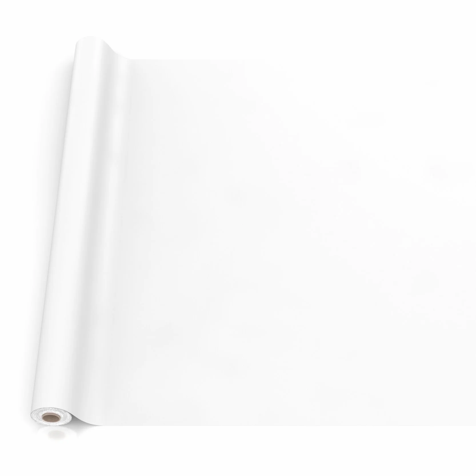 Mantel de Hule Lavable 240 x 140 cm Blanco para Jardín Exterior e Interior