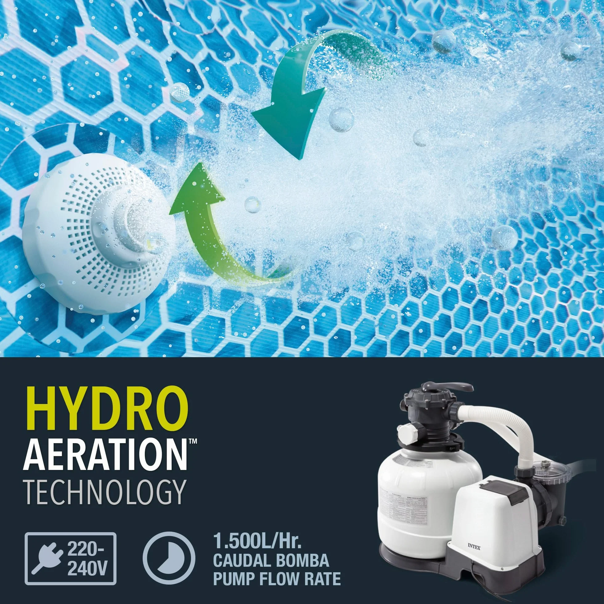Intex Piscina Desmontable Rectangular Ultra XTR Frame 549x274x132 z Depuradora
