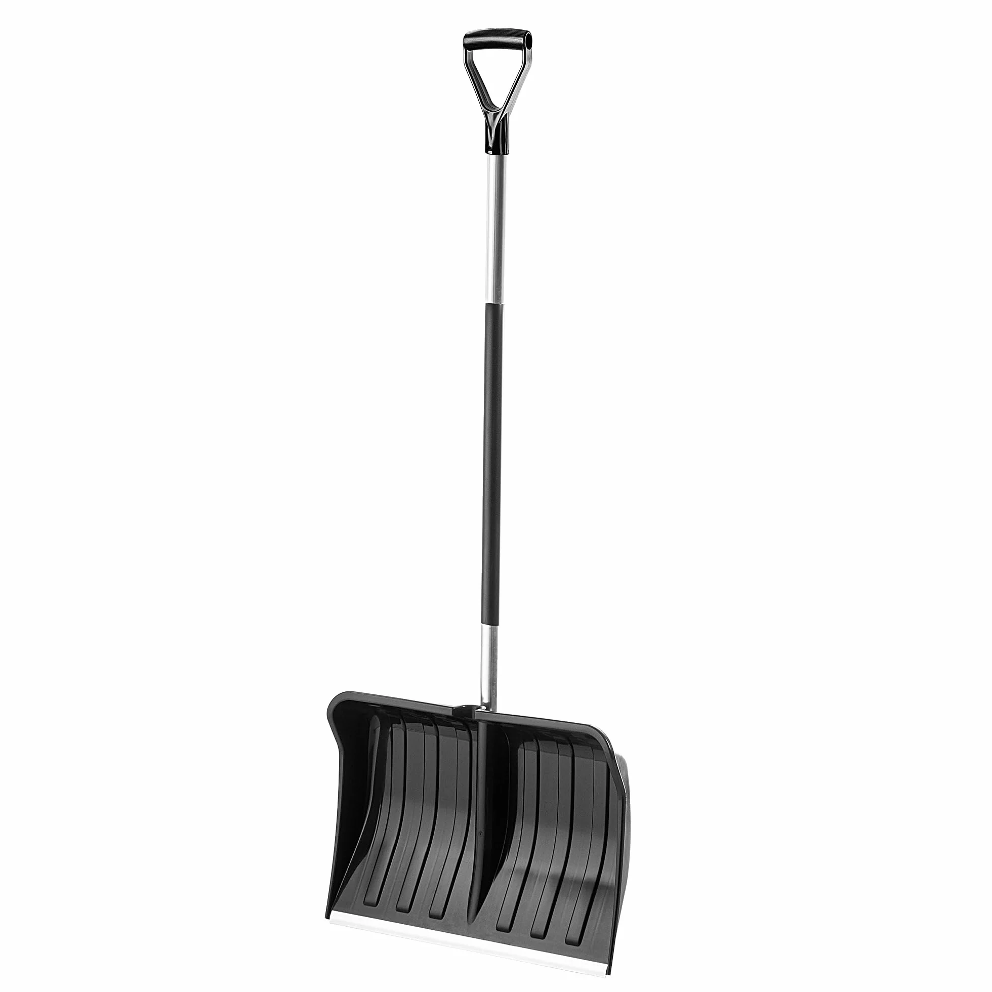 KADAX Pala quitanieves de aluminio 55 x 145 cm negro