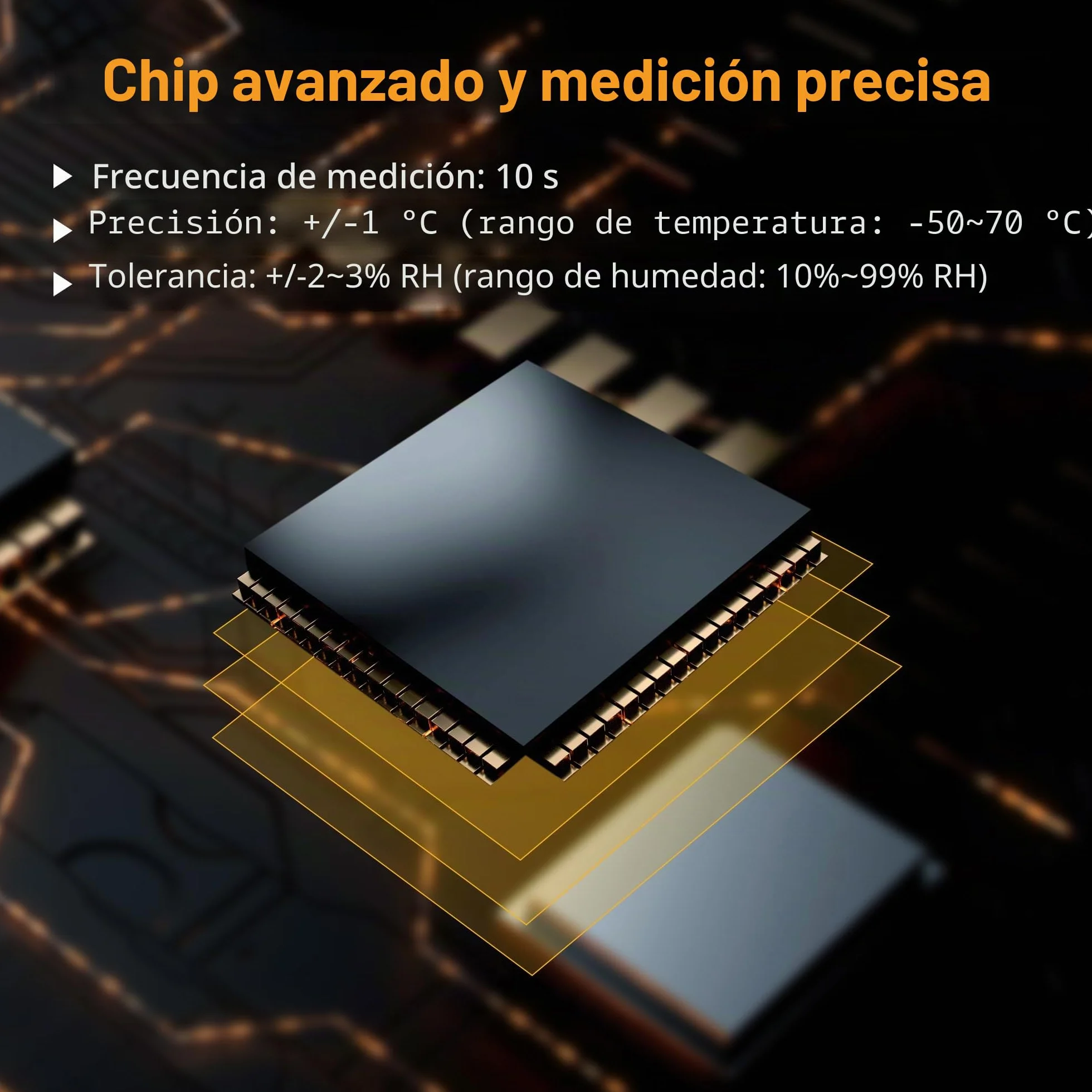 ThermoPro TP53 Termómetro Higrómetro Digital de Interior con Retroiluminación Táctil