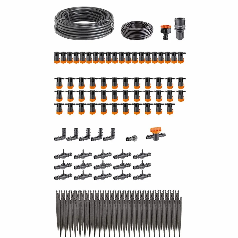 Claber Kit Terraza para sistema de riego por goteo hasta 50 plantas