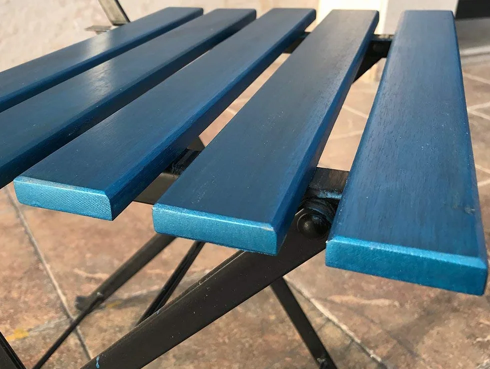 Luminos LUM1104 Lasur al Agua basado en Biopolimeros Protector Para Madera Exterior Azul Mosaico 1L