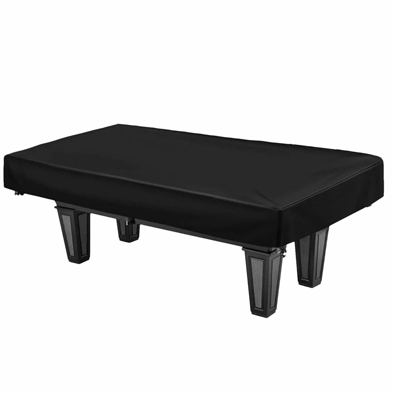 Cubierta para Billar Impermeable Tela Oxford 210D 7/8/9 Pies con Cordón