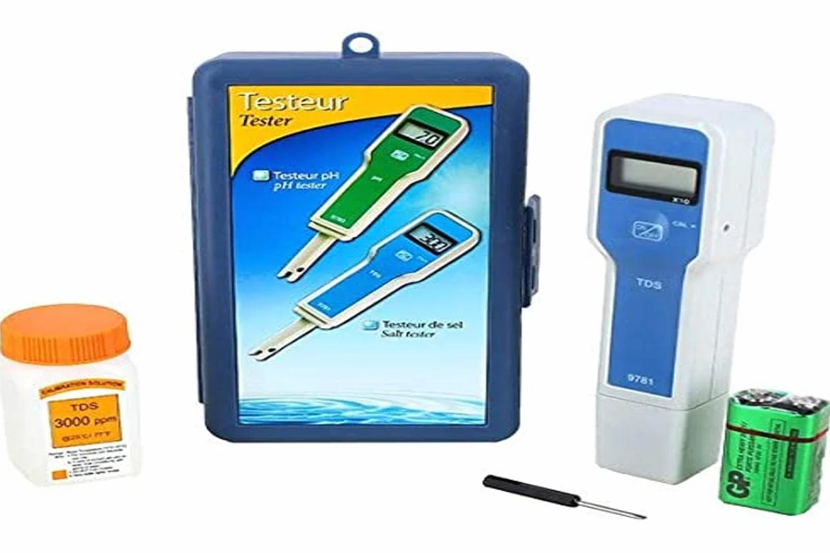 Monarch Pool System MNC-450-0121 - Probador para Piscinas, Color coffret Noir/Blanc testeur/Bleu