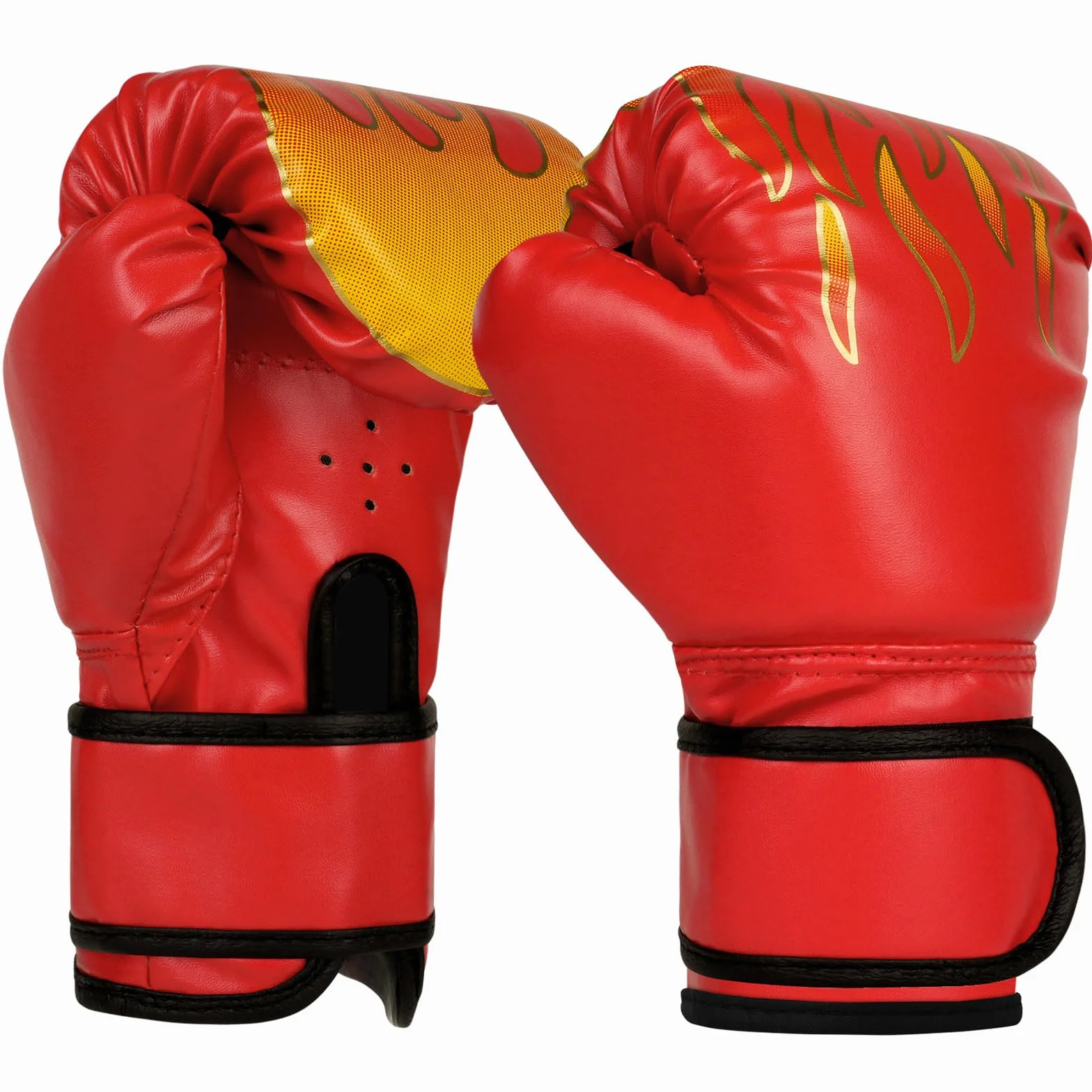 Flintronic Guantes de Boxeo para Niños 4OZ 6OZ Entrenamiento Kickboxing Muay Thai MMA