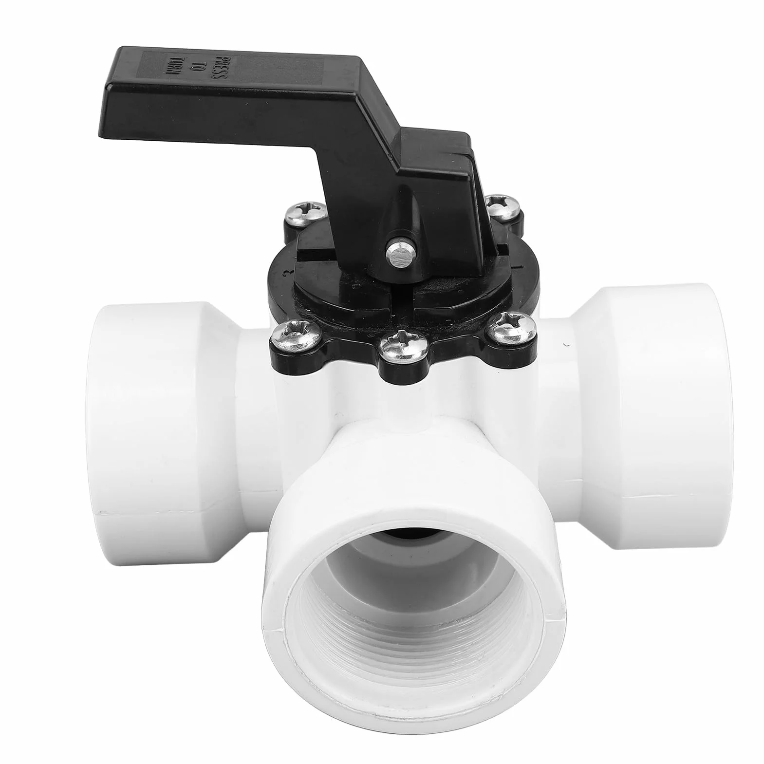 Dioche Válvula Desviadora de 3 Vías 4715 G1-1/2" Rosca Hembra Plástico para Piscinas Spas