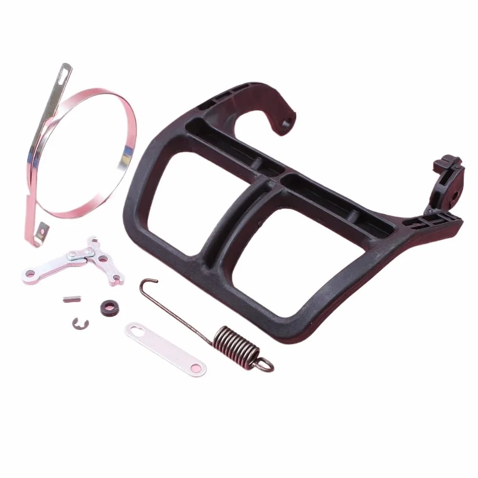 Adecuado for MS180 MS170 018 017 Motosierra Freno de cadena Mango Barra de protección Kit de reparación de correa Repuestos