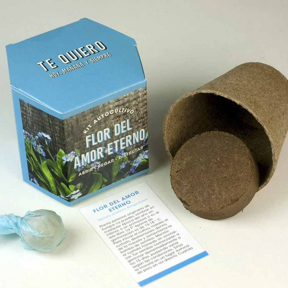 Kit de Cultivo Flor del Amor Eterno - Cultiva un Símbolo de Amor Verdadero en Casa