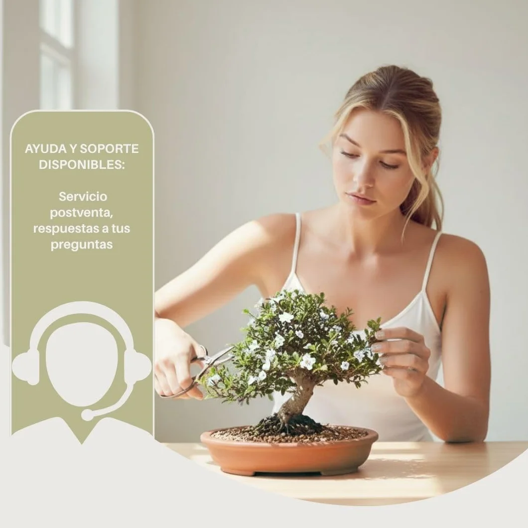CULTIVEA® Kit 10 Bonsáis para Cultivar – Kit Cultivo Bonsái Completo con Semillas, Macetas y Herramientas