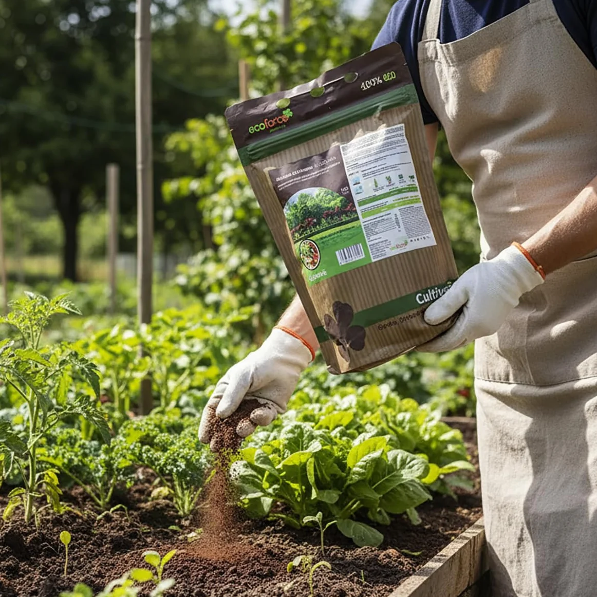 CULTIVERS Harina de Sangre 1 kg Abono Ecológico Fertilizante Nitrógeno