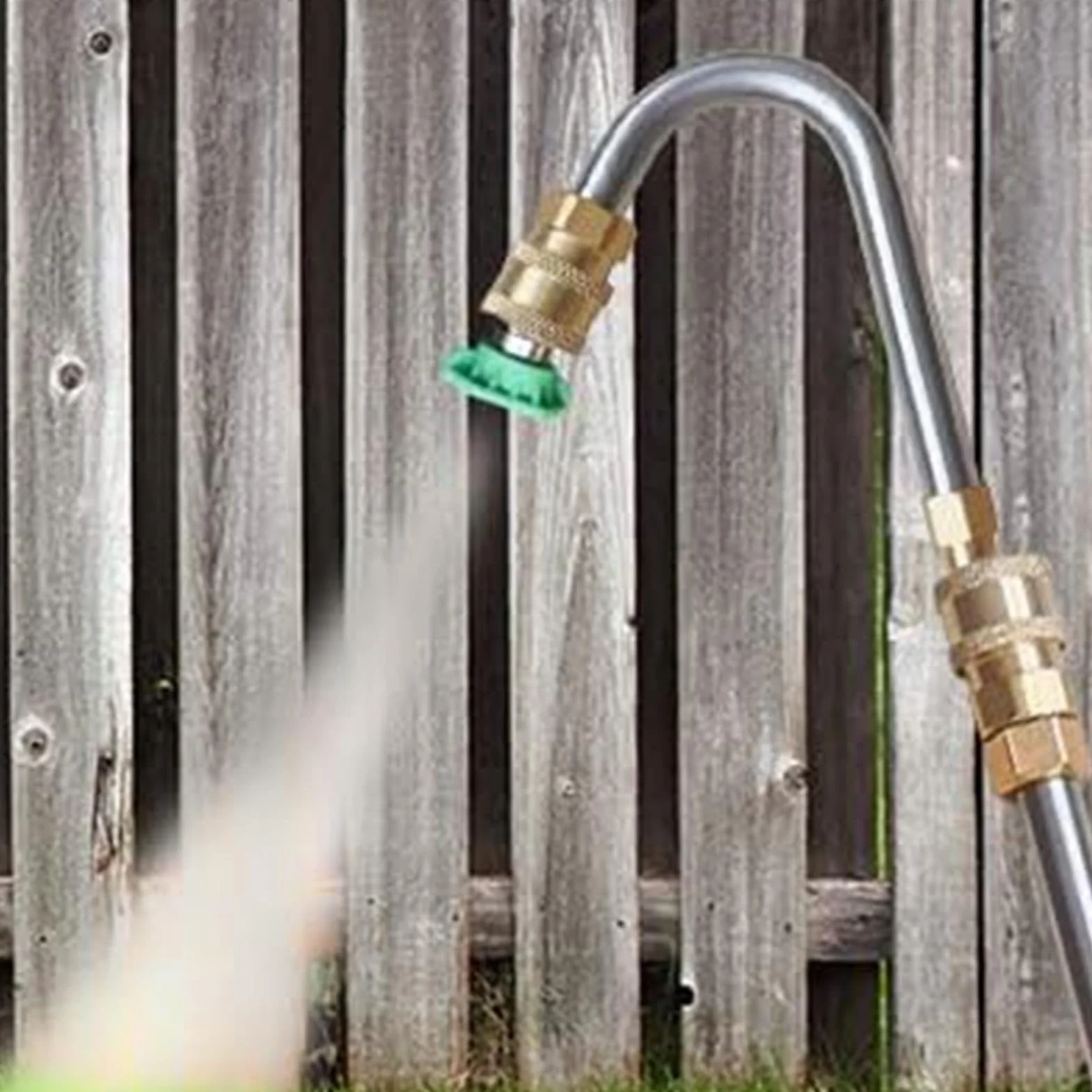Varilla de extensión para hidrolavadora Kit con Lanza Telescópica para | Tubo de Extensión para Limpiador de Canaletas Para Hogar Jardín Patio Trasero Terraza Entrada Valla Pa